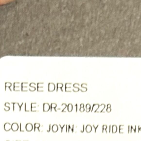 YUMI KIM Reese navy Floral Mini Ruffle dress bell sleeve Large NWT - Picture 12 of 15